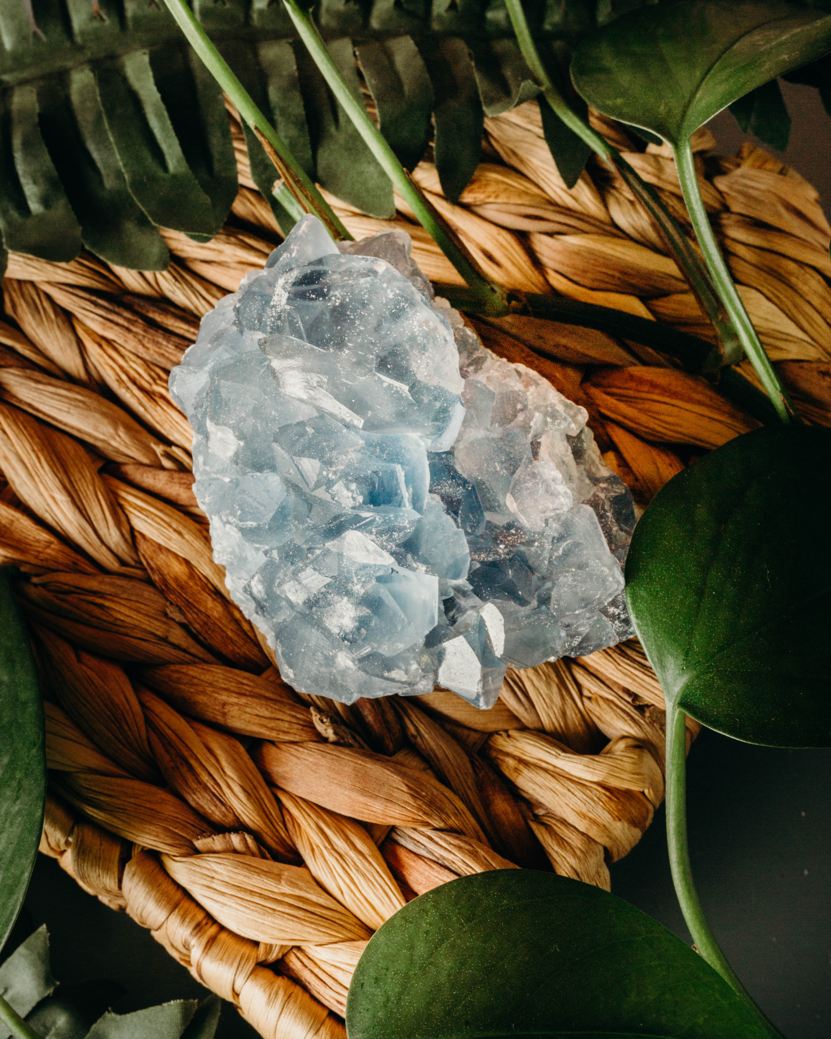 Celestite Cluster