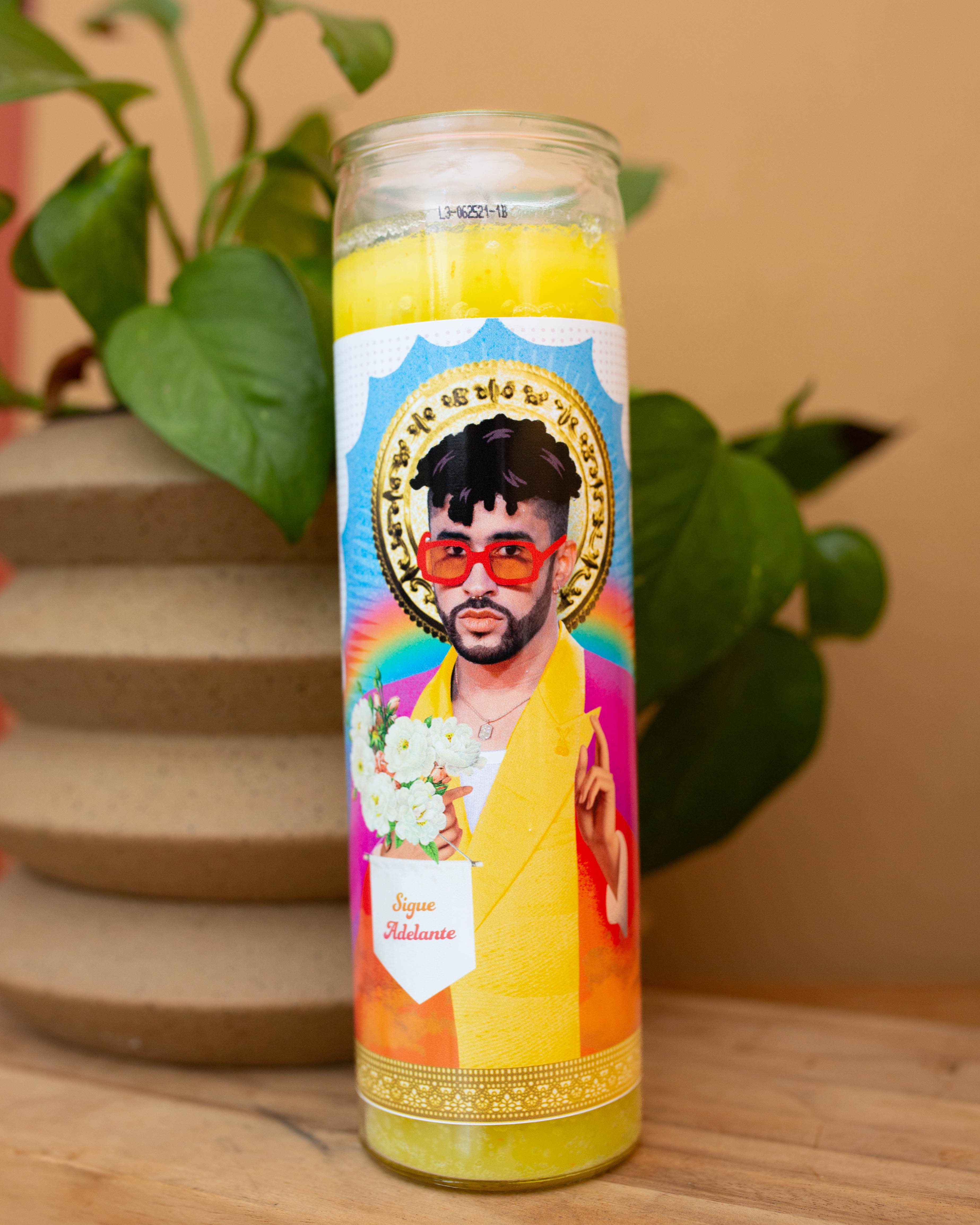 Bad Bunny Celebrity Prayer Candle