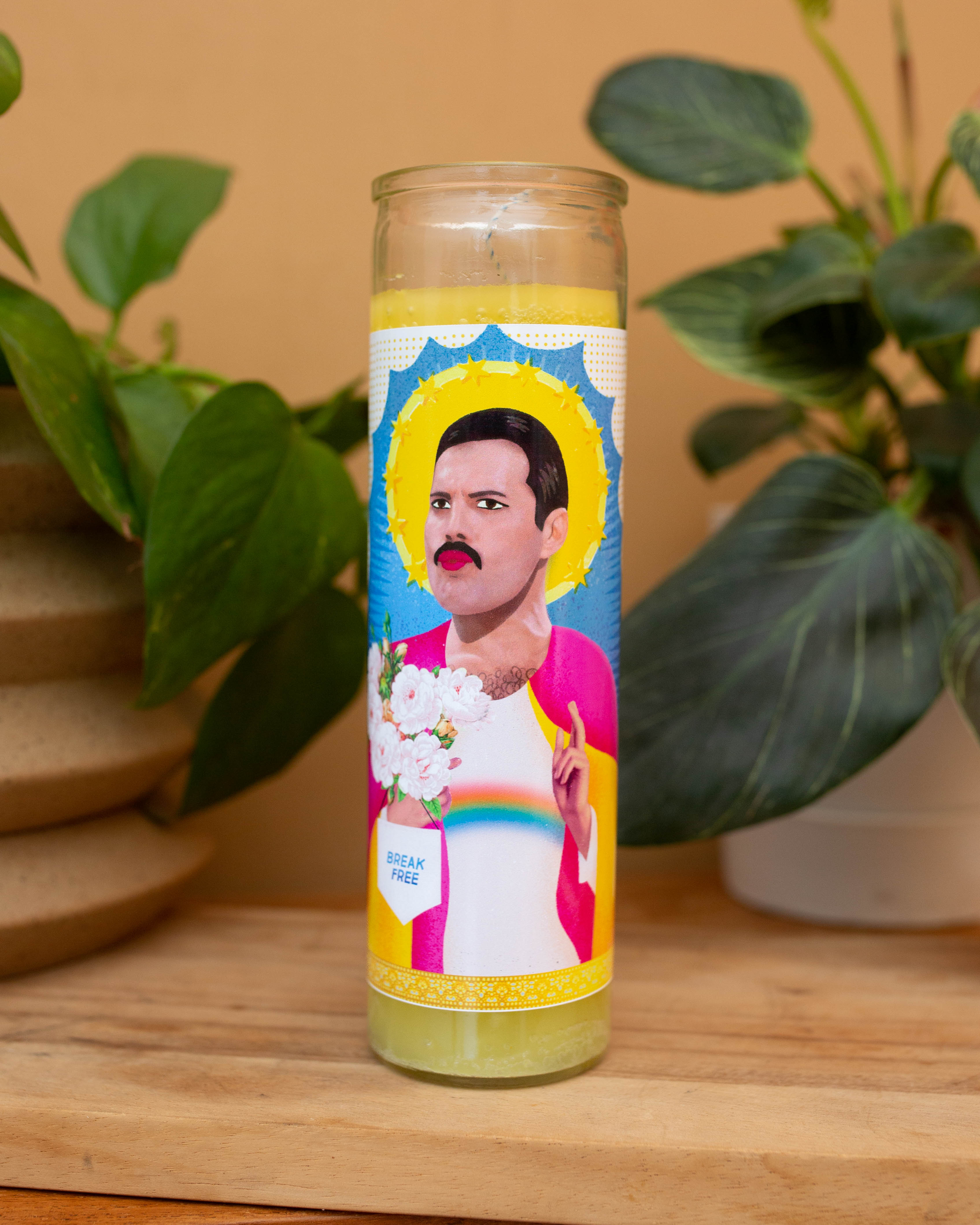 Freddie Mercury Prayer Candle