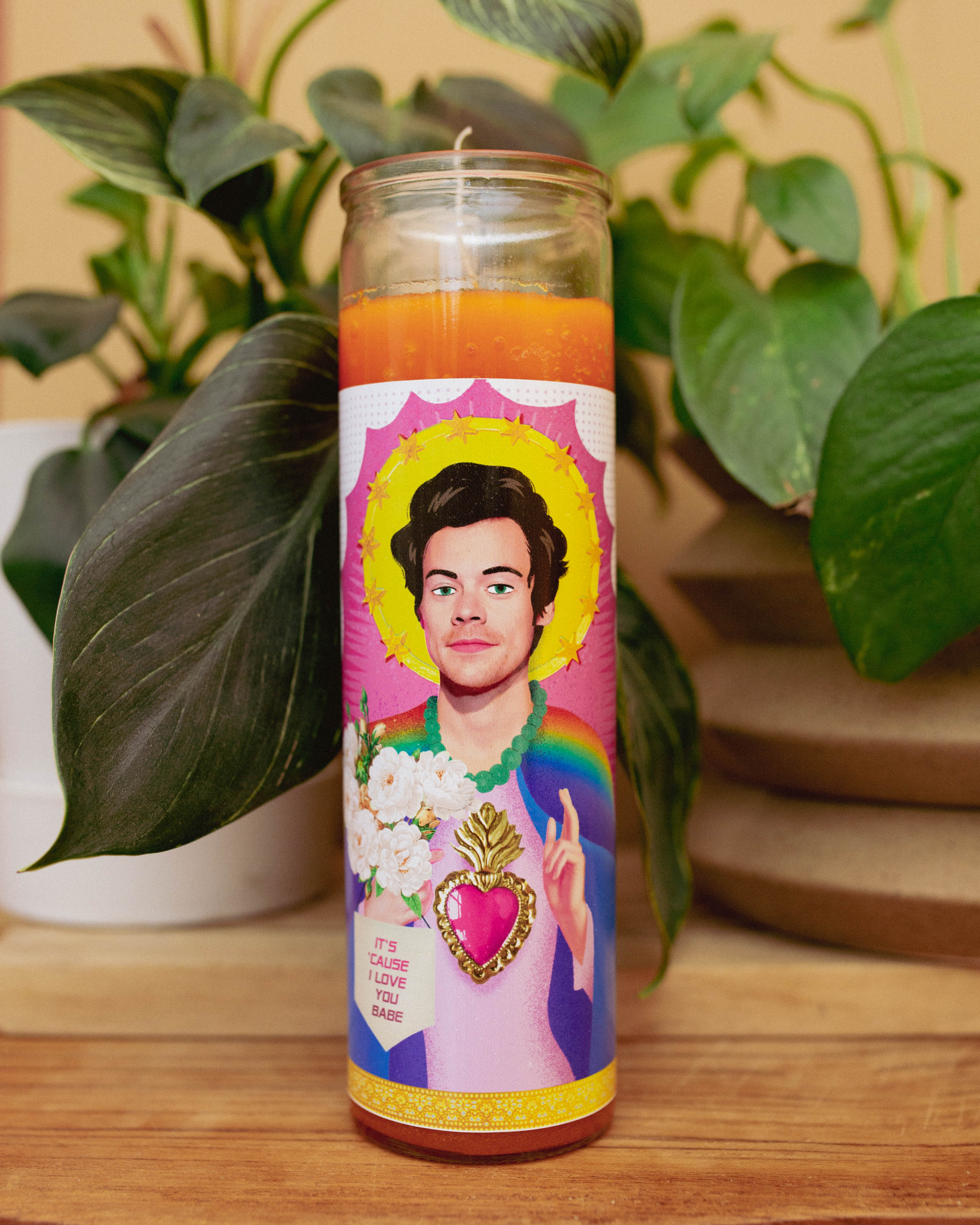 Harry Styles Celebrity Prayer Candle