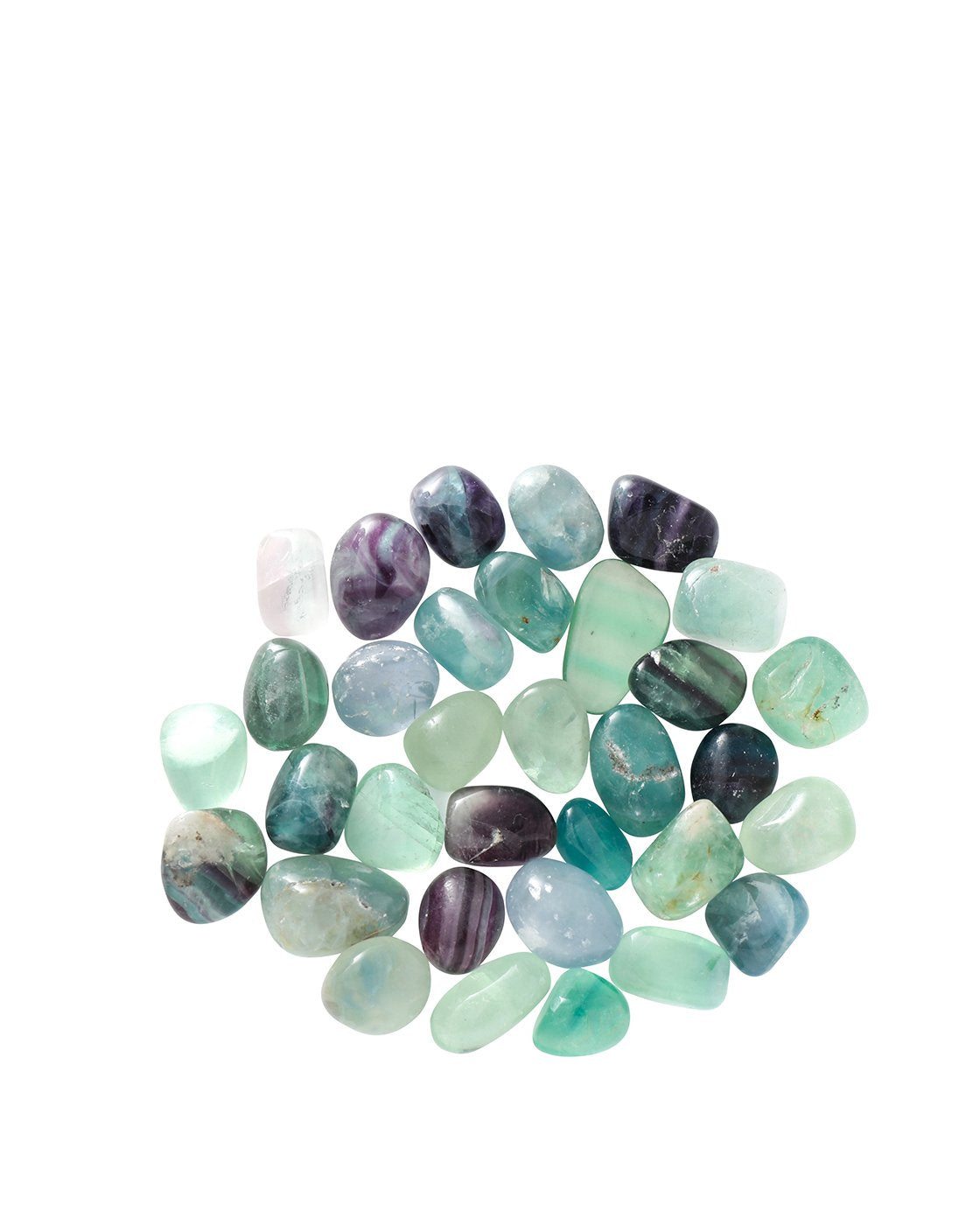 Tumbled Fluorite