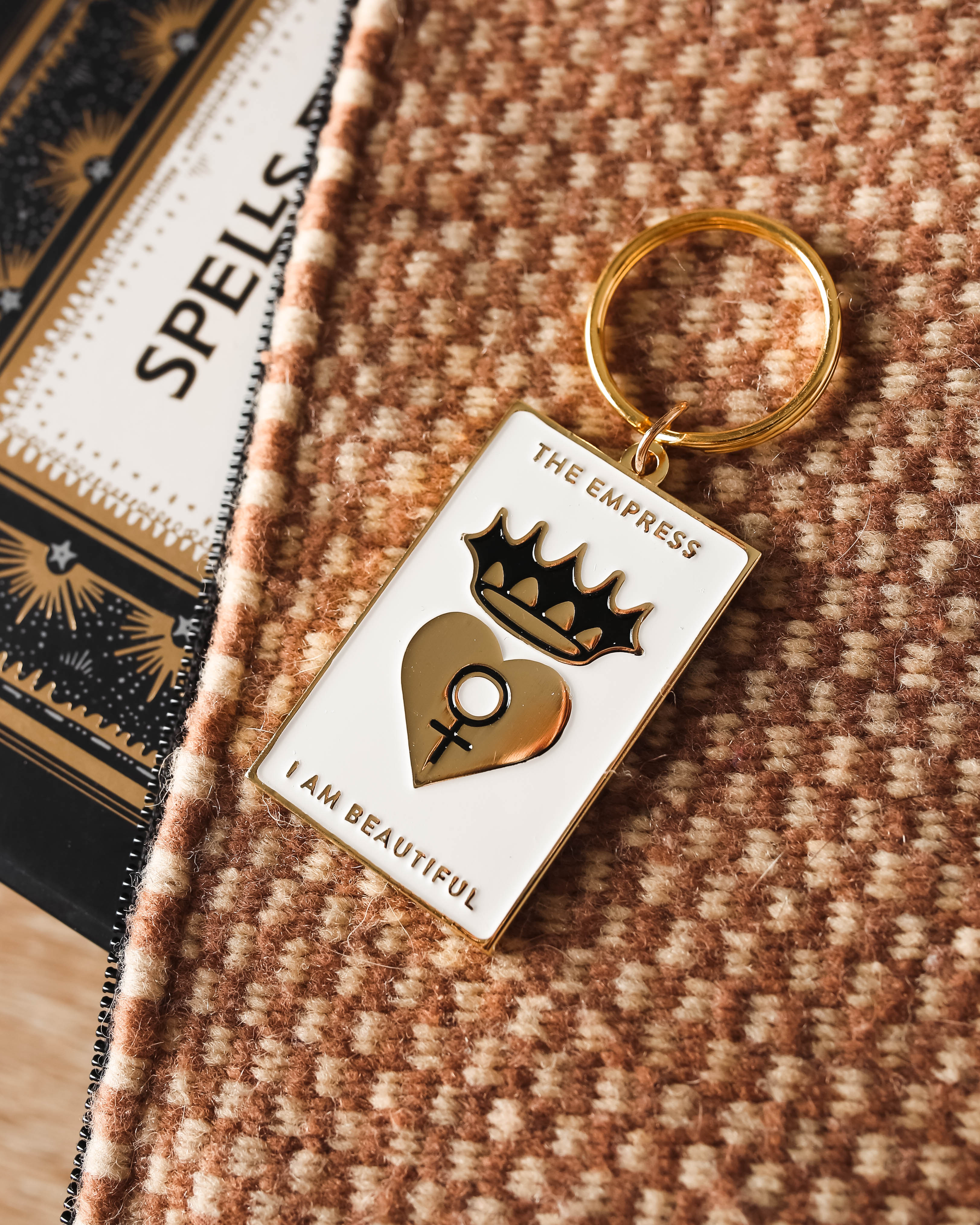 The Empress Tarot Keychain