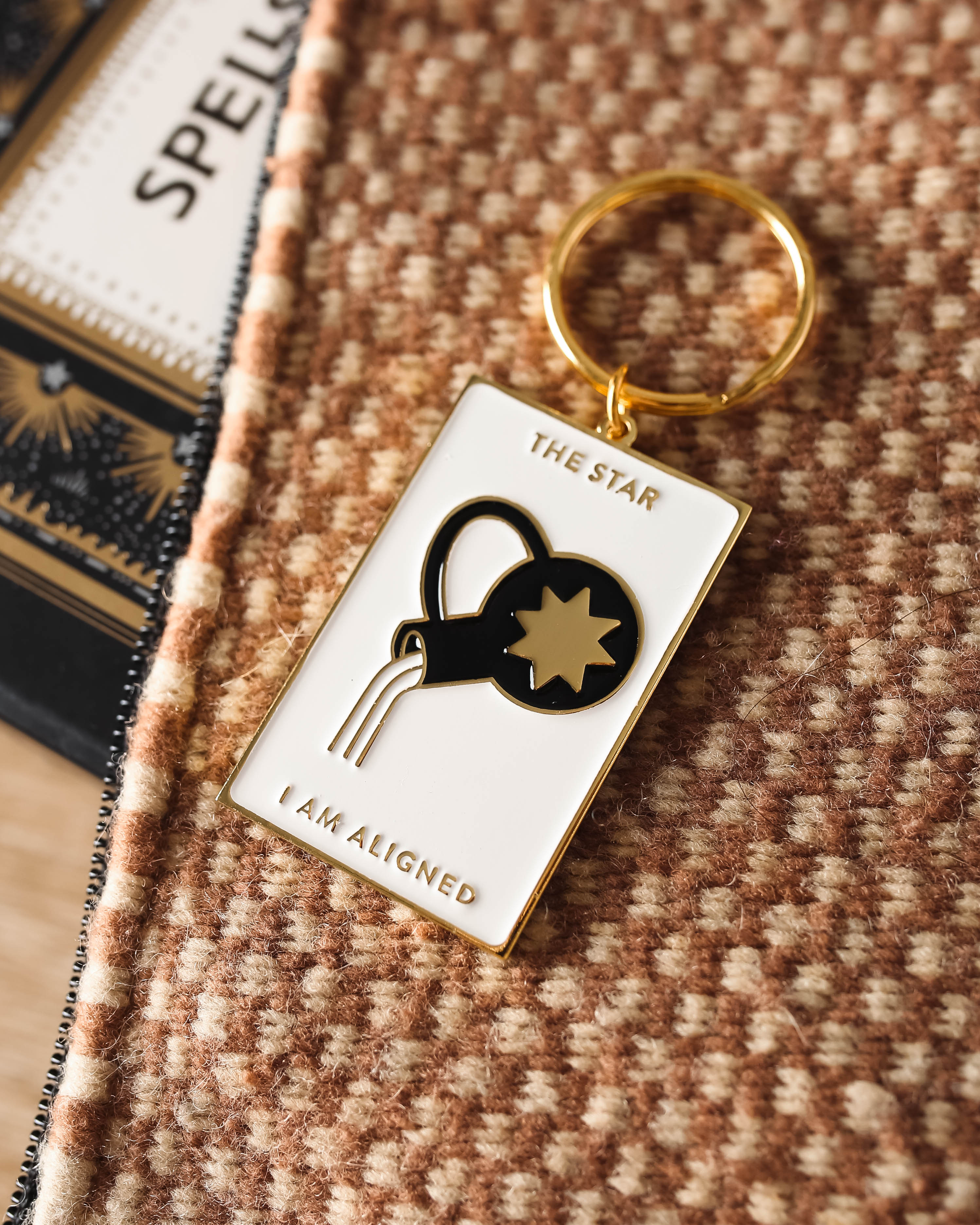 The Star Tarot Keychain