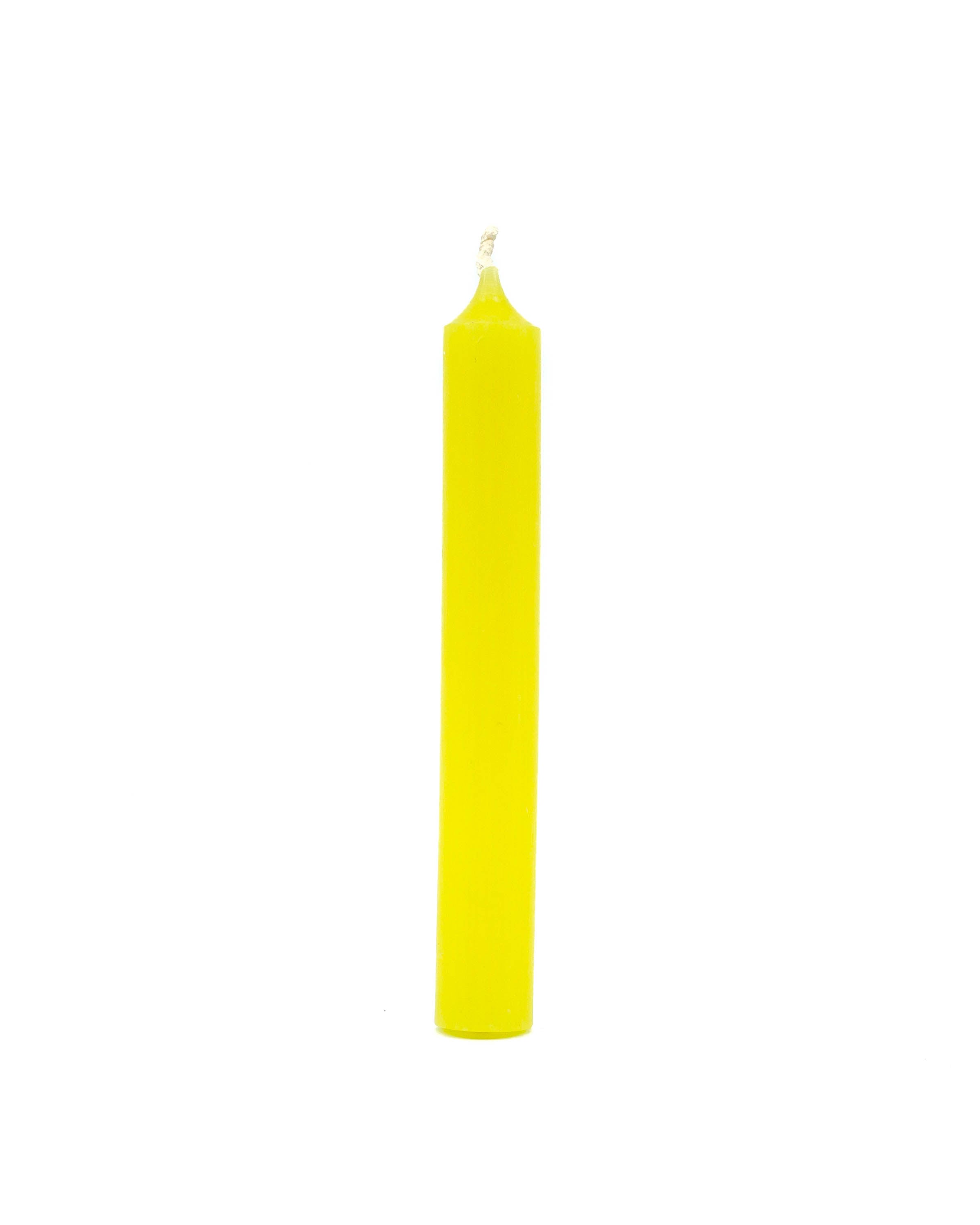 Yellow Spell Candle